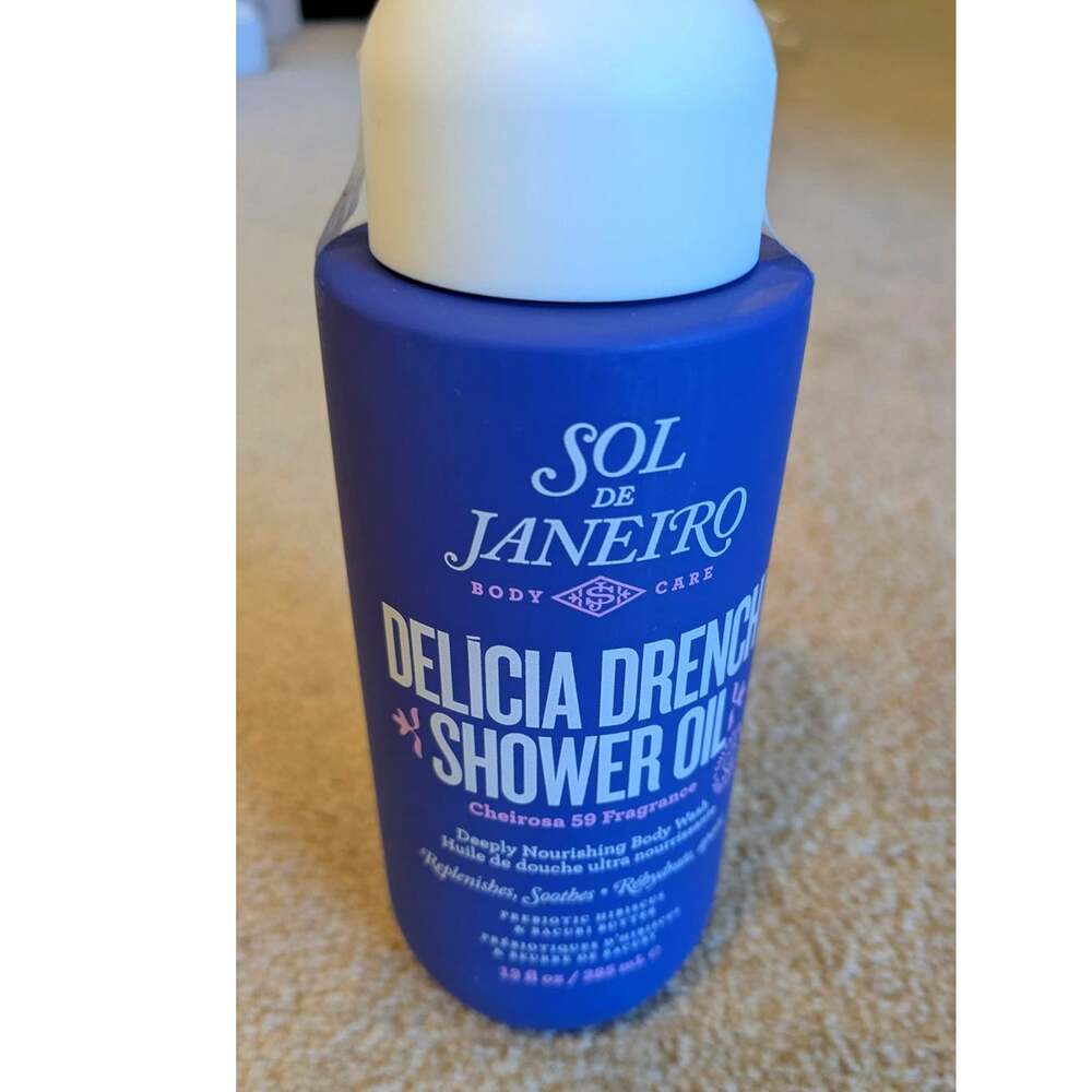 Sol De Janeiro Delicia Drench Shower Oil-For Dry Skin-Brand New